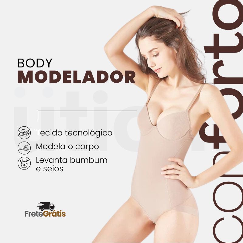 Bodysuit Lena - Comprime e modela - BEONLEMA