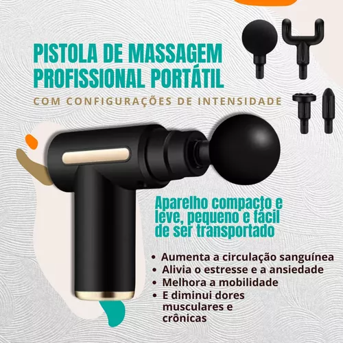 Massageador para relaxar elétrico portátil